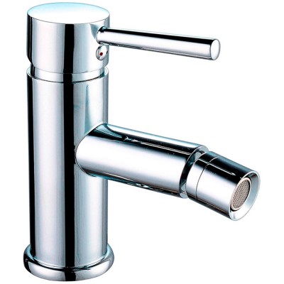 Miscelatore Monocomando Per Bidet Cartuccia 35 mm Serie Tonda Scarico Automatico
