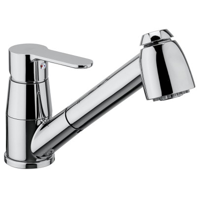 Miscelatore Lavello Cucina Doccetta Estraibile Paffoni Blu