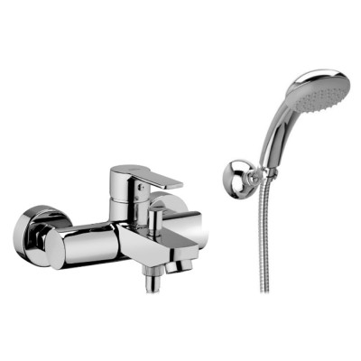 Miscelatore Vasca Da Bagno Red Paffoni Duplex Supporto a Parete