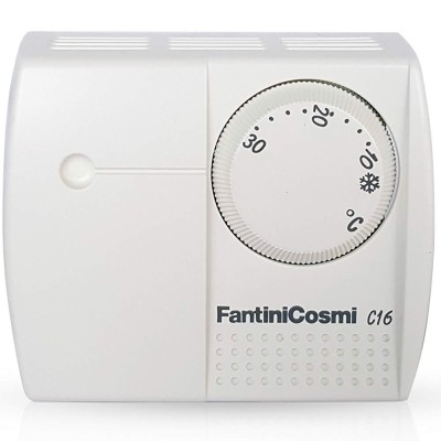 Termostato Elettromeccanico a Dilatazione Di Gas Ambiente C16 Riscaldamento