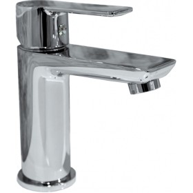 Miscelatore lavabo Seven Con Scarico Automatico 1.1/4" Ottone Cromato