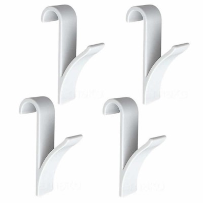 Gancio Appendiabito Bianco per Radiatore Confezione 4 Pezzi
