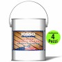 Multipack Pezzi 4 Iosso Golden Natoral Teak Oil Olio Per Teak Litri 4