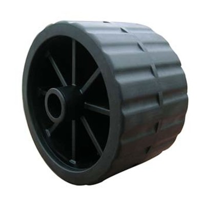 Rullo laterale nero diametro mm 120 lunghezza mm 75 foro diametro mm 17