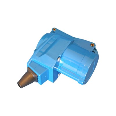 PRESA A GOMITO CON 2 PRESE TIPO SCHUKO E CEE