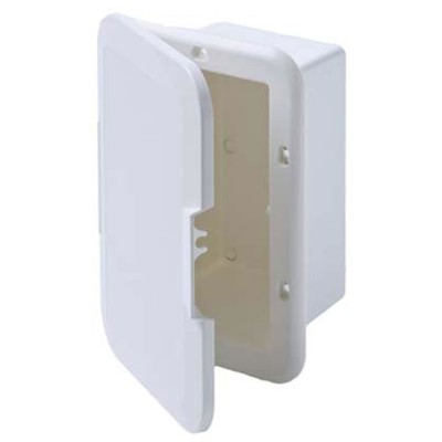 Nicchia Con Sportello ad Incasso Bianco Per Pilotina cm 24 x 16