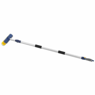Spazzolone telescopico Con Passaggio Acqua Setole Morbide Barca Camper Patio