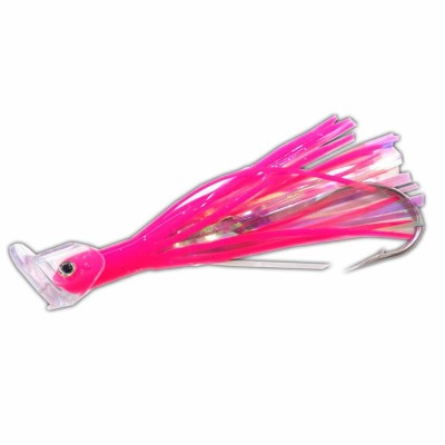 Artificiale in Silicone UV Killer Con Amo Mustad mm 100 Red