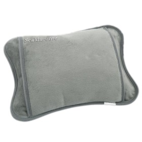 Scaldacuore Borsa Acqua Calda Elettrica Luxury Grigio 2 in 1