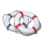 Salvagente Orca Bianca Con Fasce Rosse Nautica Barca Gommone