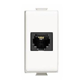 PRESA TELEFONICA RJ11 MATIX BTICINO AM5982 A MORSETTO