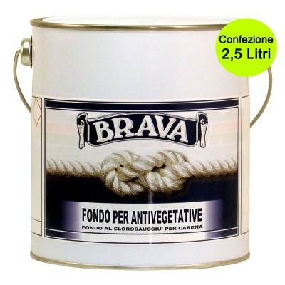 Fondo Per Antivegetative Isolante al Clorocaucciù ad alto spessore Litri 2,5 Brava