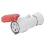 Presa Industriale Rossa 400 Volt Gewiss GW 62008H 16A-6h 380/415 Volt