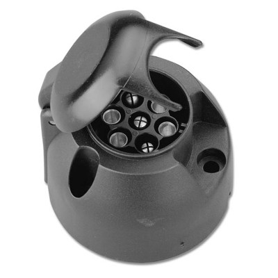 Presa Fissa a 7 Poli Regolamentare Per Carrelli Impermeabile