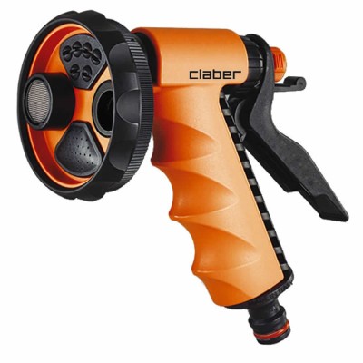 Lancia Pistola Multigetto Claber 9391 Ergo Garden innesto rapido Quick Click