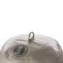 Parabordo Pneumatico Gonfiabile Grigio in PVC Tenuta Stagna Lunghezza cm 110 Diametro cm 30