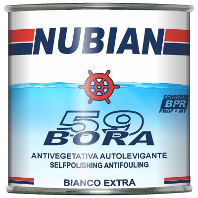 Antivegetativa Bora 59 Nubian Colore Blu ml 750 Per Barca Gozzo