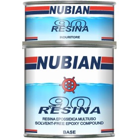 Resina Epossidica Nubian Litri 2,5 Previene L'osmosi Resina90