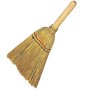 Scopetta Di Saggina Multiuso Manico In Legno Per Camino Giardino Casa
