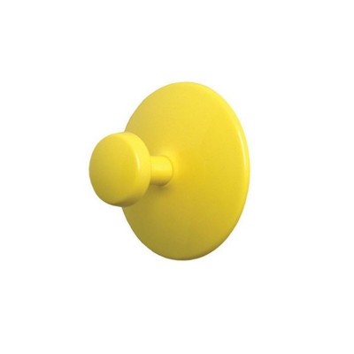 1 Appendino da Parete CLASSIC DISCO Fissaggio a Muro Giallo