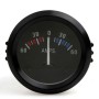Indicatore Amperometro 60 - 60 A DC 12 Volt Nero Diametro mm 57