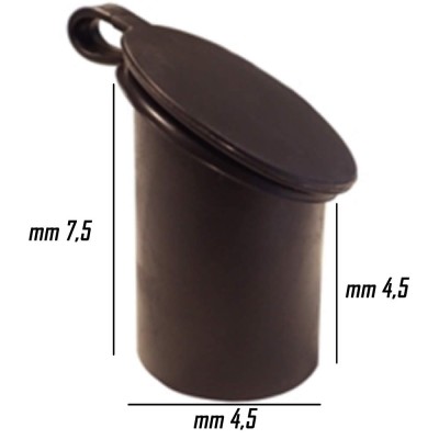 Boccola Con Tappo Per Portacanna Diametro mm 50