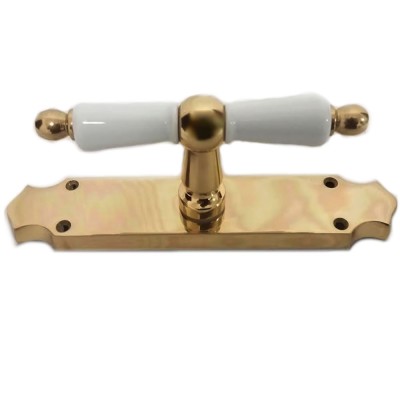 Cremonese Rainbow Movimento Gratz Ottone Lucido e Porcellana