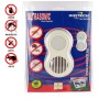 Scaccia topi e Insetti a Ultrasuoni 90 Mq con Luce Notturna Weitech