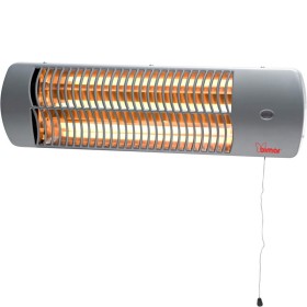 Stufa Al Quarzo A Parete Bimar 1500 Watt Orientabile Tre Potenze