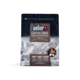 Weber 14670 Cubetti Accendifuoco Diavolina Standard In Confezione da 22 Cubetti