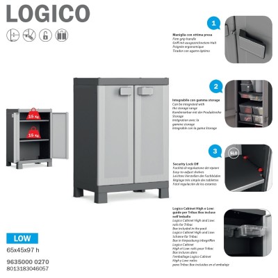 Kis Armadio Logico Cabinet (Basso)