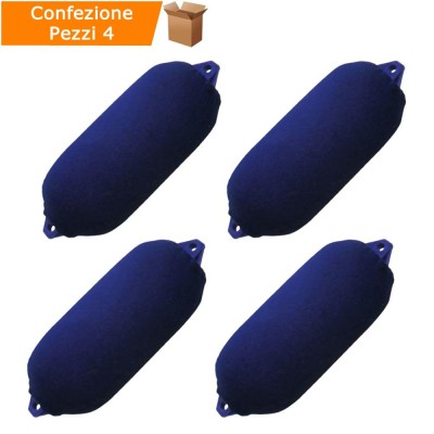 Multipack 4 pezzi Copriparabordi Blu F3 Materiale Acrilico Elasticizzato 