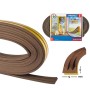 Parafreddo in Gomma EPDM Auto Adesiva Sezione 9x4 mm Lunghezza Mt 6 Risparmio Energetico