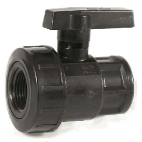 Valvola PE Monoghiera Femmina Femmina 1 Pollice Per impianti Irrigazione DN 25