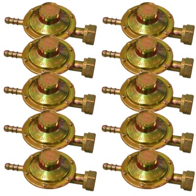Multipack da 10 Regolatori Di Pressione Per Bombole Gas a GPL 
