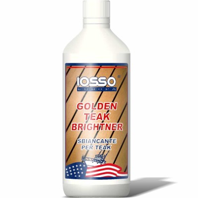Iosso Golden Teak Brightner Sbiancante Per Legno Litri 1