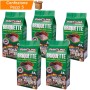 Multipack 5 Pezzi Diavolina Briquette Carbone Vegetale Pressato 2,5 Kg