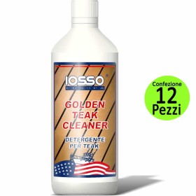 Iosso Golden Teak Detergente Multipack 12 Pezzi  Per Rimuovere Grasso e Sporco Litri 1 