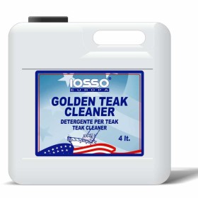 Iosso Golden Teak Cleaner Detergente Per Rimuovere Grasso e Sporco Litri 4