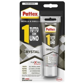 Adesivo Pattex sigillante trasparente con esclusiva formula Flextec 90 Grammi
