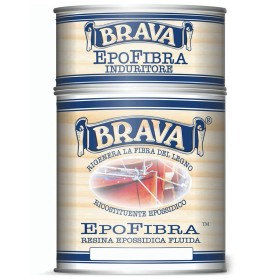 Resina Epofibra Epossidica Fluida Brava da Litri 0,750 Impregnazione e Incollaggio