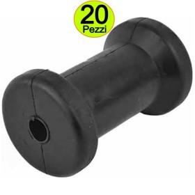 Rulli in Gomma Per Carrello Alaggio Imbarcazione Multipack Pezzi 20