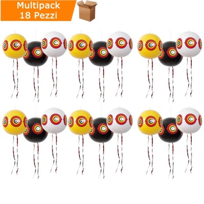 Palloncini Spaventapasseri Multipack 18 Pezzi Gonfiabili Per Orto Giardino