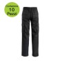 Multipack da 10 pz TG. XL Pantaloni da Lavoro Work Professional Multitasche Nero