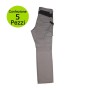 Multipack da 5 pz TG. XXL Pantalone da Lavoro Professionale Delta 240 gr Grigio/Nero