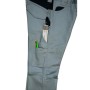 Multipack da 5 pz TG. XXL Pantalone da Lavoro Professionale Delta 240 gr Grigio/Nero