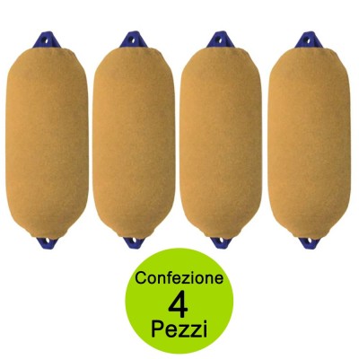 Multipack 4 Pezzi Copriparabordi Beige F1 o G4 Materiale Acrilico Elasticizzato
