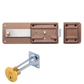 Serratura Ferroglietto Iseo 320 Giri 7 mm 60 Cilindro esterno staccato