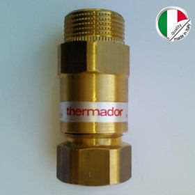 RUBINETTO AUTOMATICO INTERCETTAZIONE TERMADOR CALEFFI 558 M F 3/4"