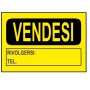 CARTELLO ECO VENDESI CM 20X30 CON DESCRIZIONI ART. 6018